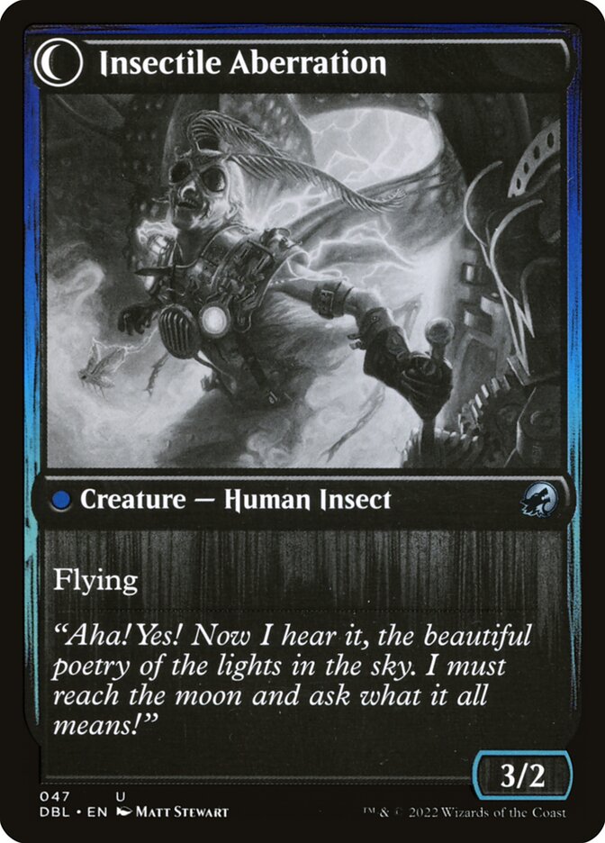 Magic the Gathering Card - Insectile Aberration - MTG Circle