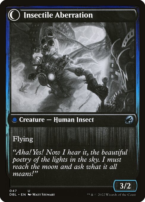 Magic the Gathering Card - Insectile Aberration - MTG Circle