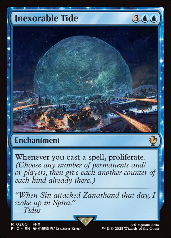 Magic the Gathering Card - Inexorable Tide - MTG Circle