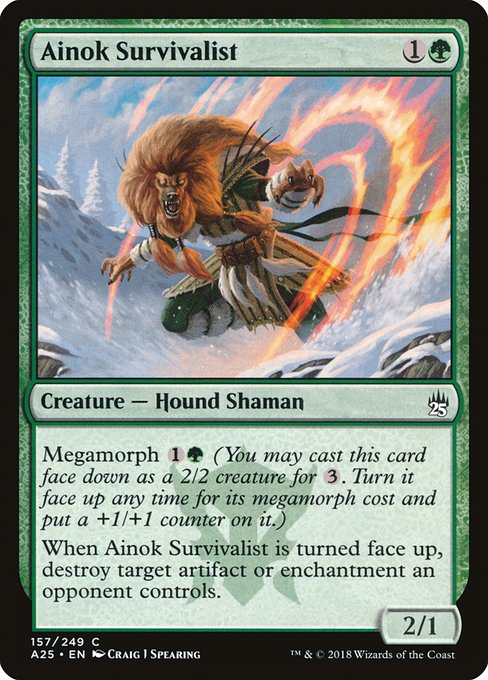 Magic the Gathering Card - Ainok Survivalist - MTG Circle