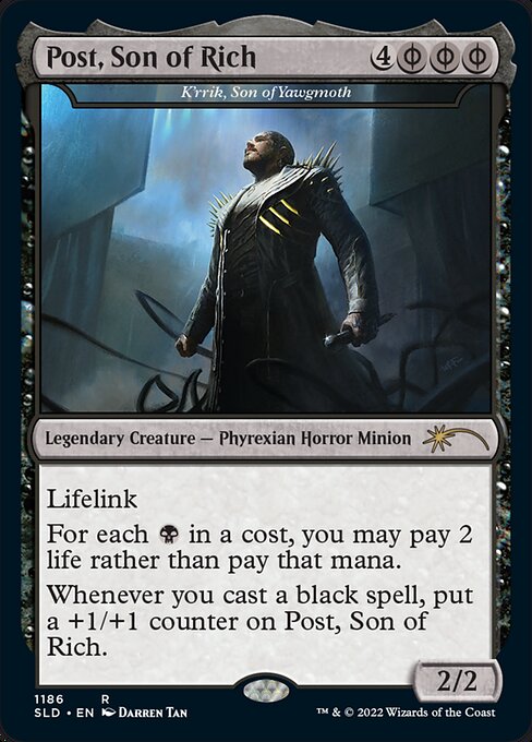 Magic the Gathering Card - K'rrik, Son of Yawgmoth - MTG Circle