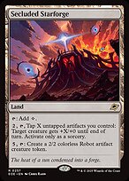 Magic the Gathering Card - Secluded Starforge - MTG Circle