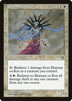 Magic the Gathering Card - Shaman en-Kor - MTG Circle