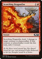 Magic the Gathering Card - Scorching Dragonfire - MTG Circle