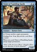 Magic the Gathering Card - Vizier of Tumbling Sands - MTG Circle