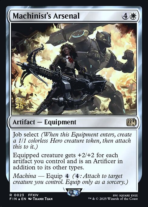 Magic the Gathering Card - Machinist's Arsenal - MTG Circle
