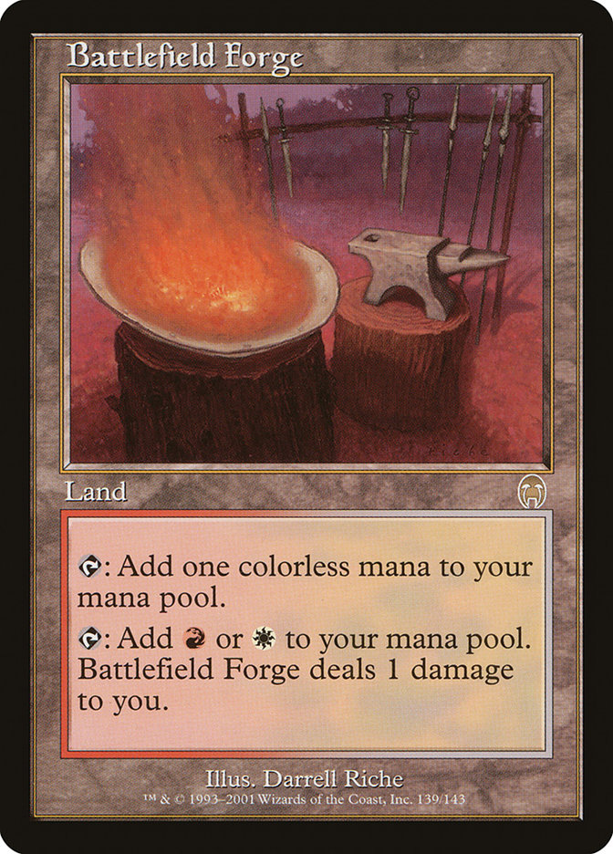 Magic the Gathering Card - Battlefield Forge - MTG Circle
