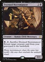 Magic the Gathering Card - Doomed Necromancer - MTG Circle