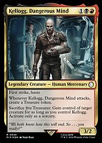 Magic the Gathering Card - Kellogg, Dangerous Mind - MTG Circle