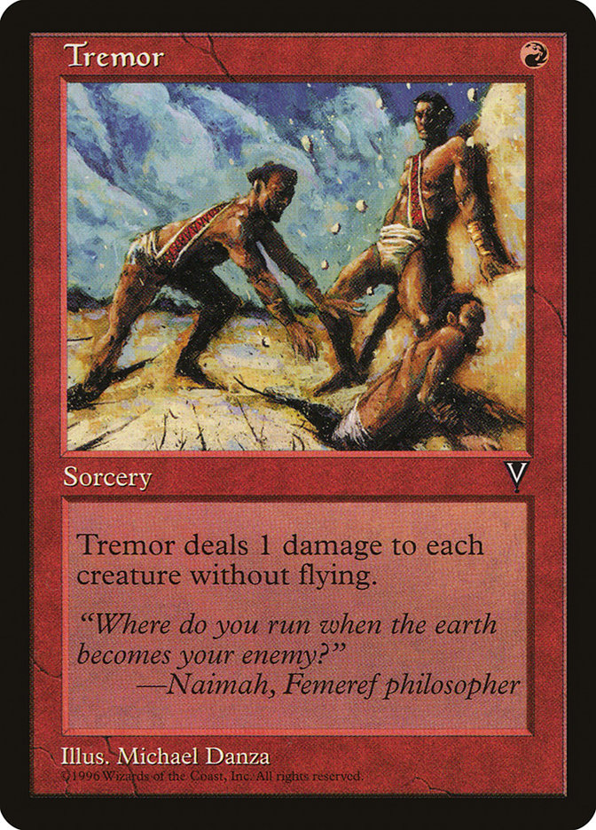 Magic the Gathering Card - Tremor - MTG Circle