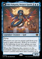 Magic the Gathering Card - Ojer Pakpatiq, Deepest Epoch // Temple of Cyclical Time - MTG Circle