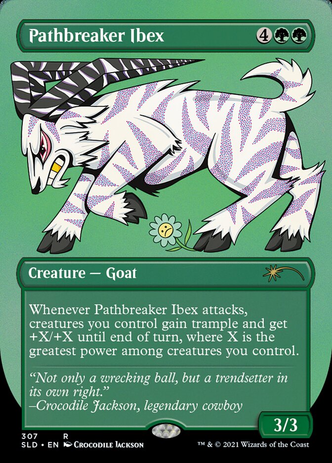 Magic the Gathering Card - Pathbreaker Ibex - MTG Circle