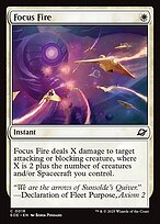 Magic the Gathering Card - Focus Fire - MTG Circle