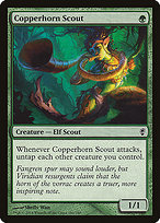 Magic the Gathering Card - Copperhorn Scout - MTG Circle