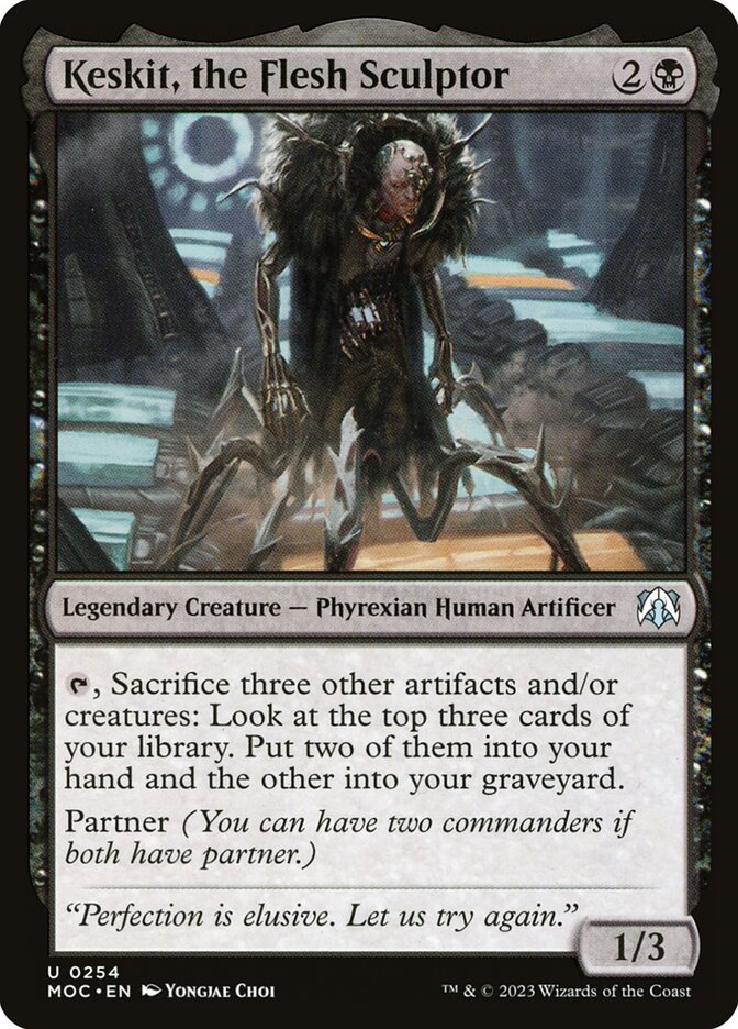 Magic the Gathering Card - Keskit, the Flesh Sculptor - MTG Circle