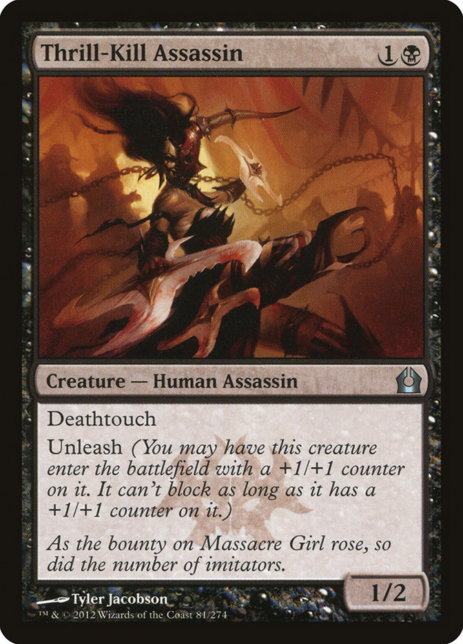 Magic the Gathering Card - Thrill-Kill Assassin - MTG Circle