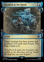 Magic the Gathering Card - Dreadful as the Storm - MTG Circle