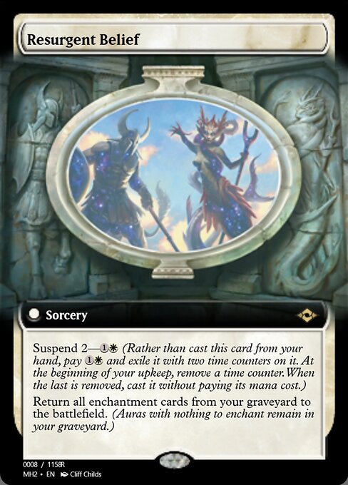 Magic the Gathering Card - Resurgent Belief - MTG Circle