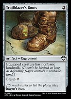 Magic the Gathering Card - Trailblazer's Boots - MTG Circle