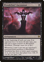 Magic the Gathering Card - Bloodchief Ascension - MTG Circle