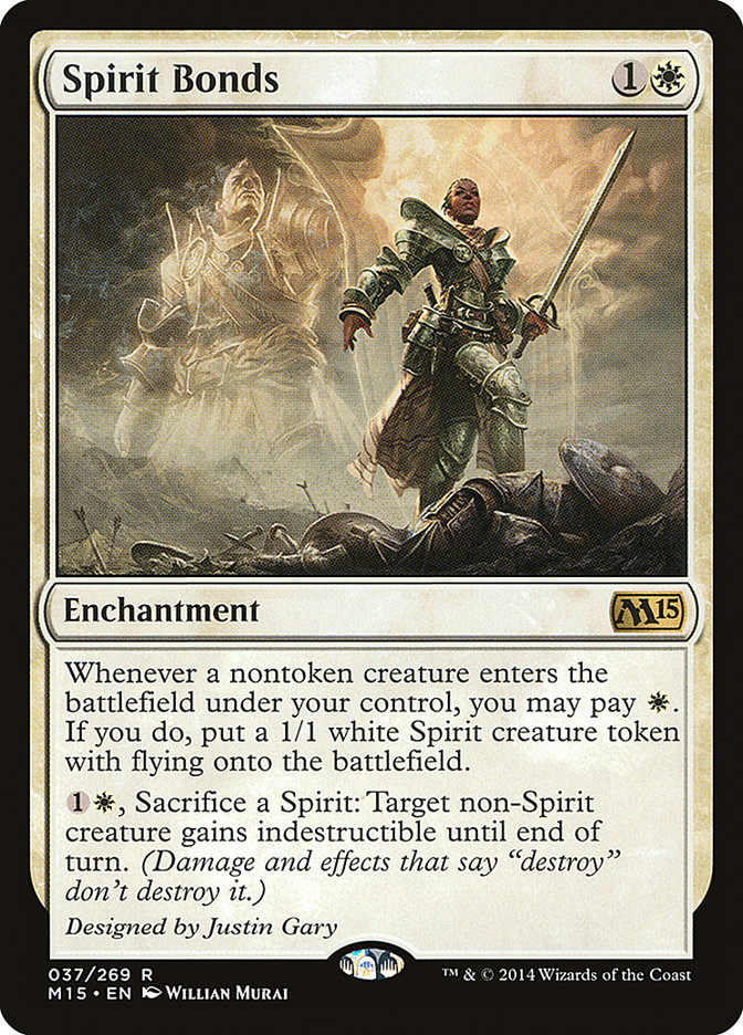 Magic the Gathering Card - Spirit Bonds - MTG Circle