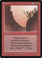Magic the Gathering Card - Fissure - MTG Circle