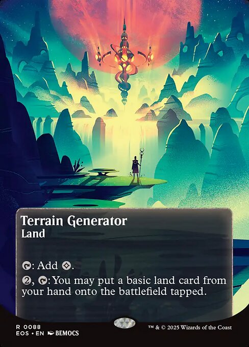 Magic the Gathering Card - Terrain Generator - MTG Circle
