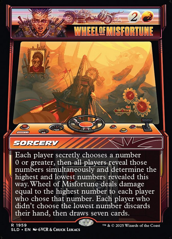 Magic the Gathering Card - Wheel of Misfortune - MTG Circle