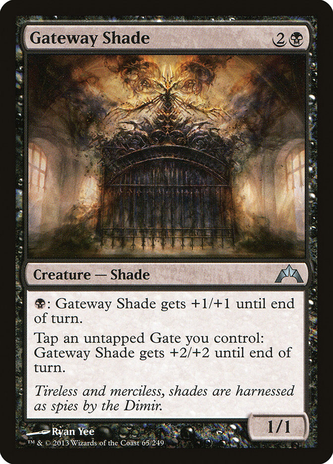 Magic the Gathering Card - Gateway Shade - MTG Circle