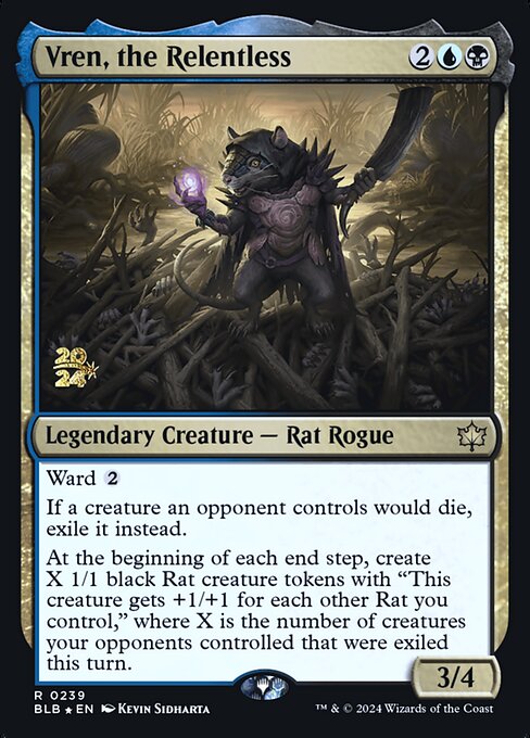 Magic the Gathering Card - Vren, the Relentless - MTG Circle