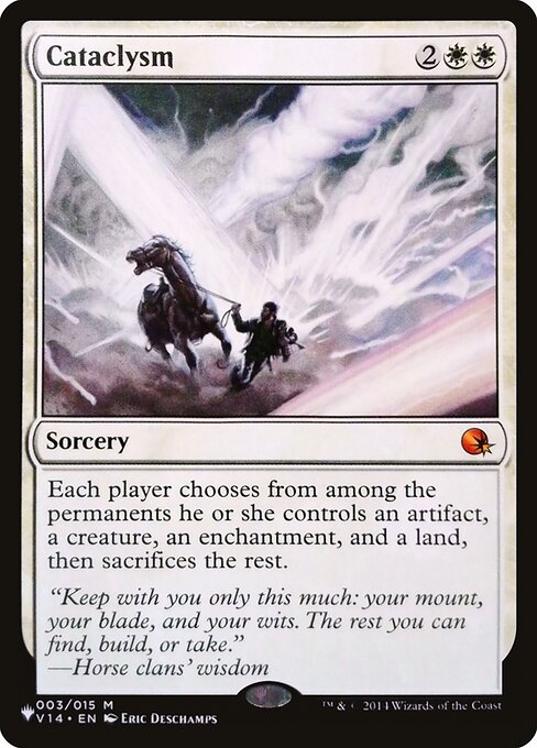 Magic the Gathering Card - Cataclysm - MTG Circle