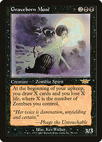 Magic the Gathering Card - Graveborn Muse - MTG Circle