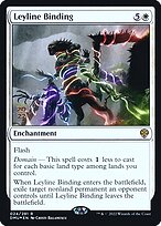 Magic the Gathering Card - Leyline Binding - MTG Circle