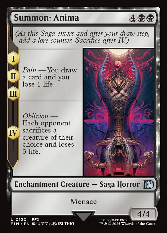 Magic the Gathering Card - Summon: Anima - MTG Circle