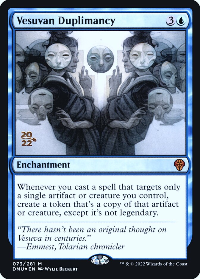 Magic the Gathering Card - Vesuvan Duplimancy - MTG Circle