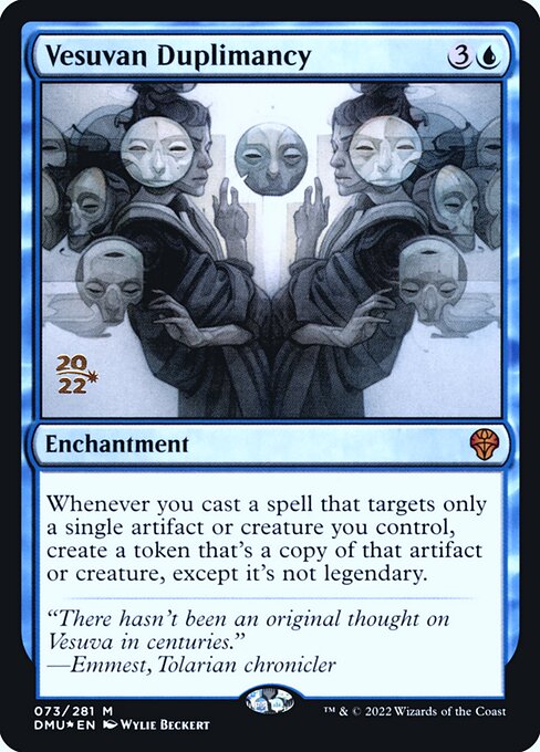 Magic the Gathering Card - Vesuvan Duplimancy - MTG Circle