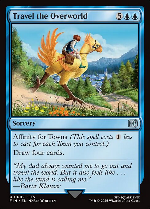Magic the Gathering Card - Travel the Overworld - MTG Circle