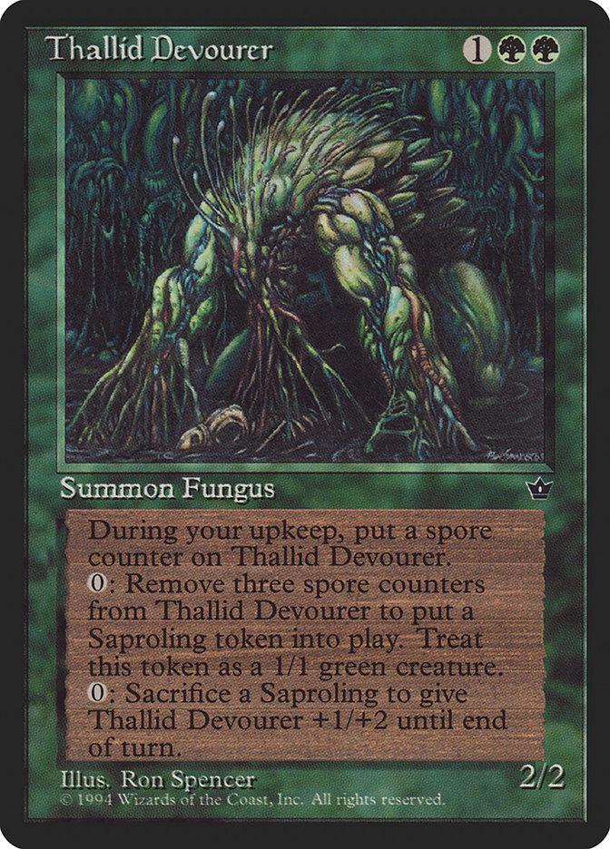 Magic the Gathering Card - Thallid Devourer - MTG Circle