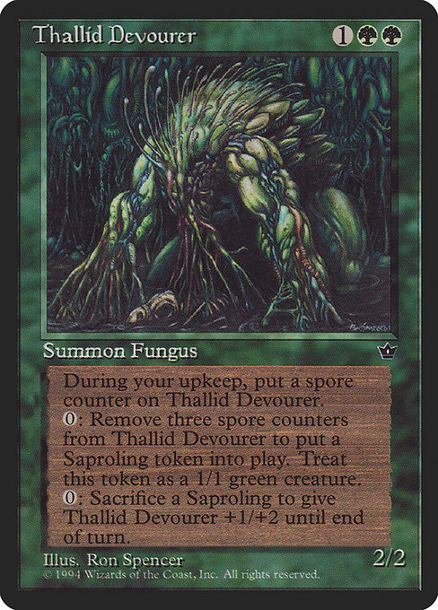 Magic the Gathering Card - Thallid Devourer - MTG Circle