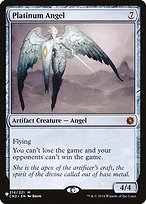 Magic the Gathering Card - Platinum Angel - MTG Circle