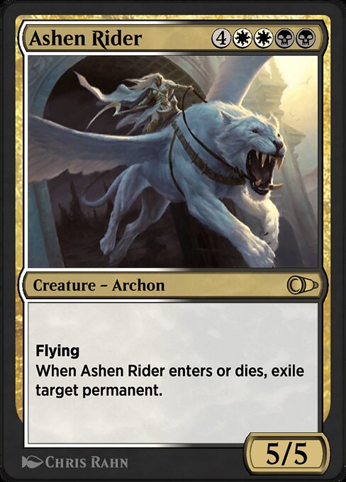 Magic the Gathering Card - Ashen Rider - MTG Circle