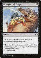 Magic the Gathering Card - Unexpected Fangs - MTG Circle