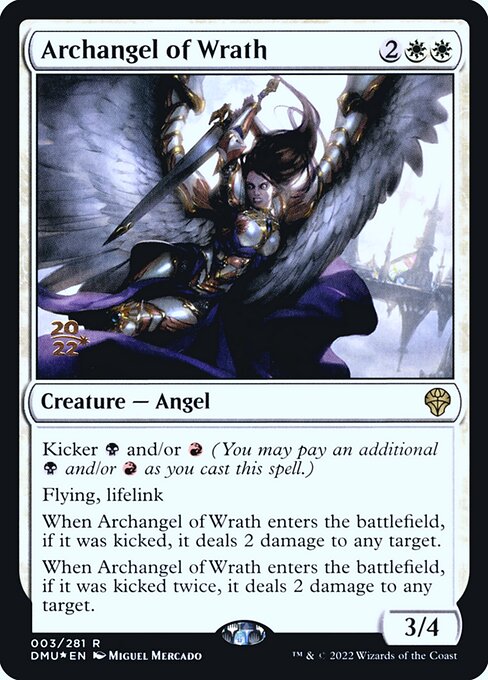 Magic the Gathering Card - Archangel of Wrath - MTG Circle