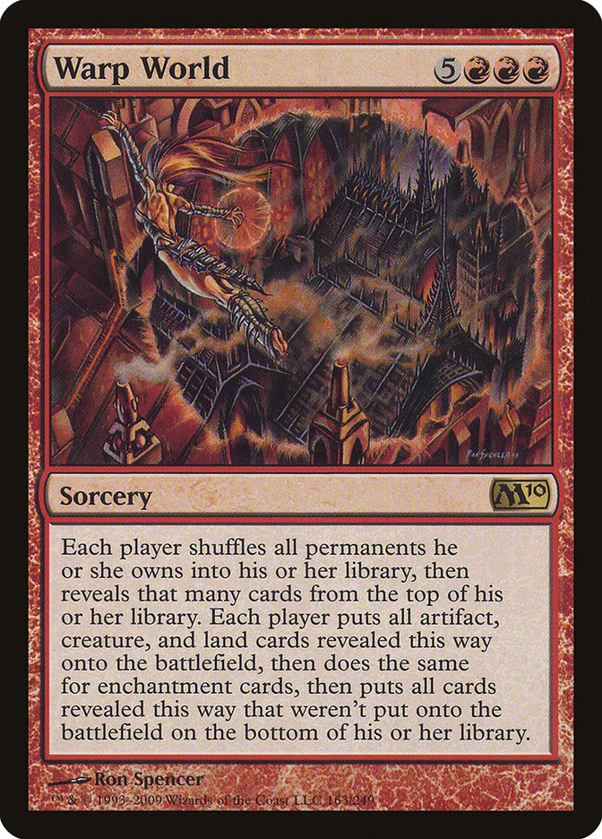 Magic the Gathering Card - Warp World - MTG Circle