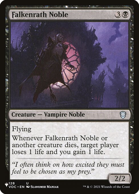Magic the Gathering Card - Falkenrath Noble - MTG Circle