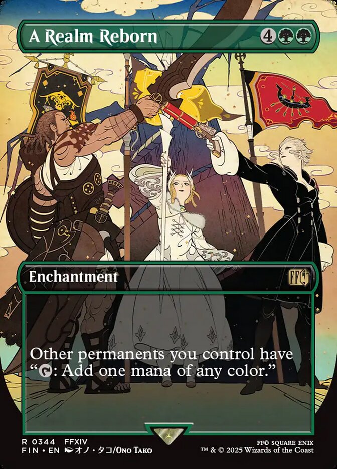 Magic the Gathering Card - A Realm Reborn - MTG Circle