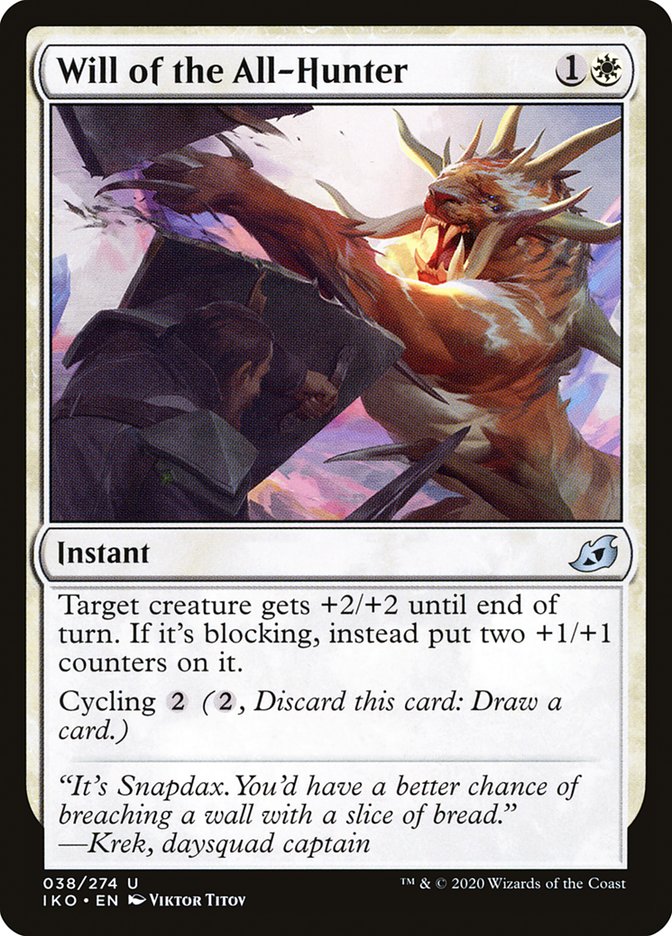 Magic the Gathering Card - Will of the All-Hunter - MTG Circle