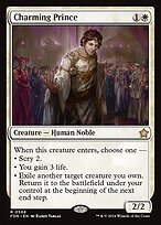 Magic the Gathering Card - Charming Prince - MTG Circle