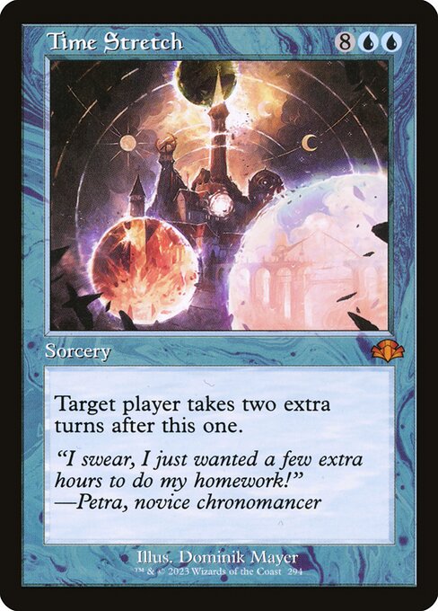 Magic the Gathering Card - Time Stretch - MTG Circle
