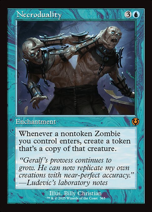 Magic the Gathering Card - Necroduality - MTG Circle